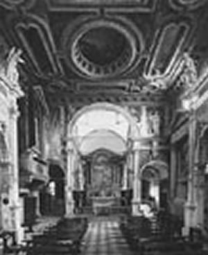 Interior of San Sebastiano